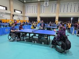 진주시 ‘제5회 경남장애인탁구동호인 클럽대항전’ 개최 기사 이미지