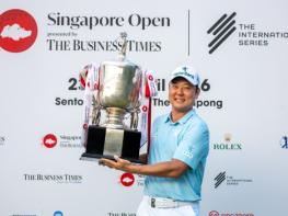 함정우, 인터내셔널 시리즈 ‘싱가포르 오픈’ 와이어 투 와이어 우승 달성, 7월 ‘디오픈 챔피언십’ 출전권도 획득 기사 이미지