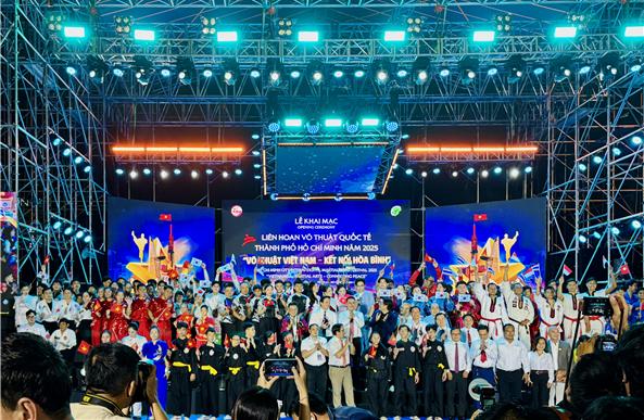 택견 국가대표 시범단, 호찌민 국제 무술 페스티벌 시범 ‘성료’ 기사 이미지