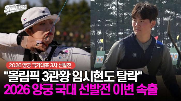 "올림픽 3관왕 임시현도 탈락" 2026 양궁 국대 선발전 이변 속출 기사 이미지