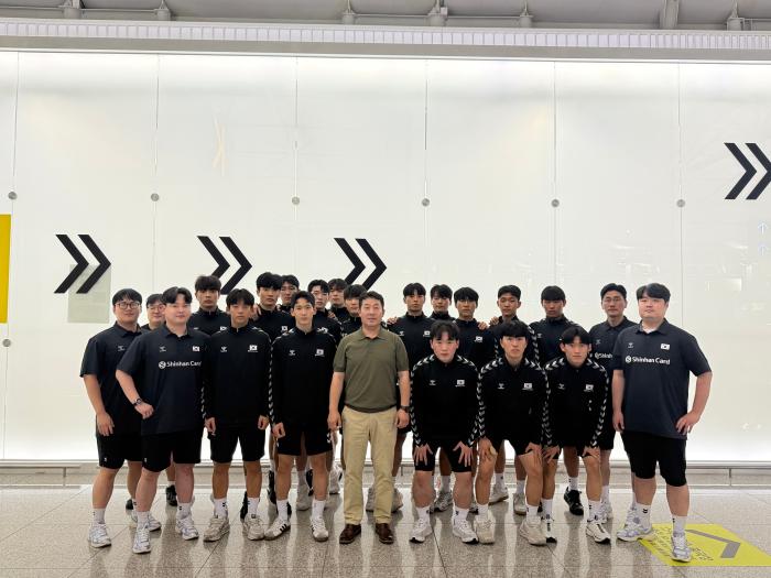 우즈벡·인도·요르단·바레인 격파 나선다… 핸드볼 청소년 대표팀, 요르단行 기사 이미지